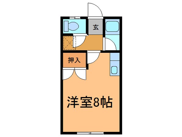 プレインハウスの物件間取画像